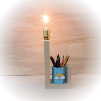 Lampada Portalibro design