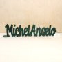 Scritta 3d Michelangelo