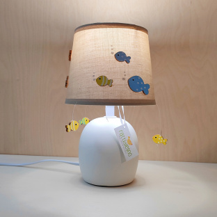 Floral Theme Lamp