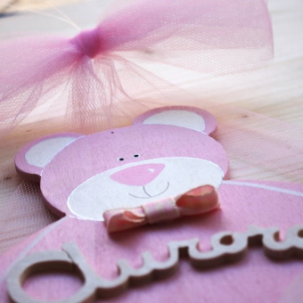 Bear Newborn Bow